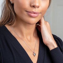 Kit Heath Desire Cherish Heart Necklace 18