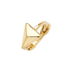 9ct Gold Rhombus Cartilage Hoop 