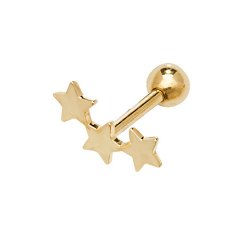 9ct Gold Constellation Cartilage Stud 