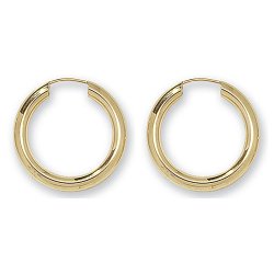 9ct Gold Tube Sleepers 