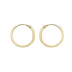 9ct Gold Square Sleepers 