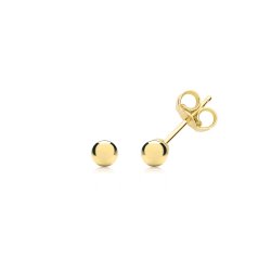 9ct Gold Ball Studs 