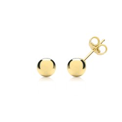 9ct Gold Ball Studs 