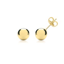 9ct Gold Ball Studs 