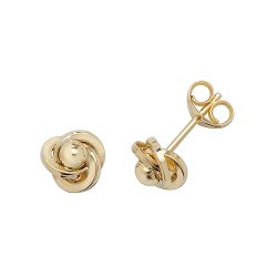 9ct Gold Orbital Studs 