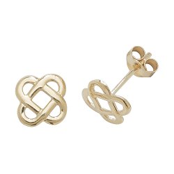 9ct Gold Celtic Studs 