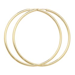 9ct Gold Tube Sleepers 