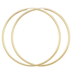 9ct Gold Tube Sleepers 