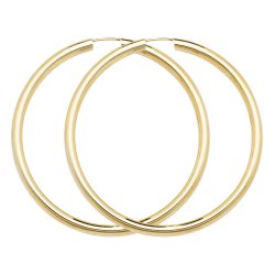 9ct Gold Tube Sleepers 
