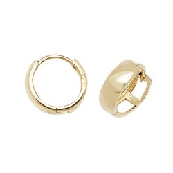 9ct Gold Hinged Hoops 