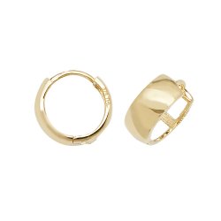9ct Gold Hinged Hoops 