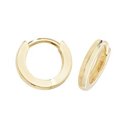 9ct Gold Hinged Hoops 