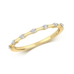 Diamond Ring In 9ct Gold 