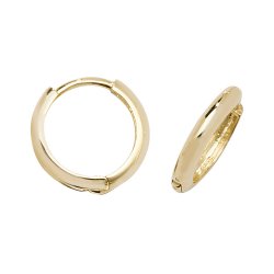 9ct Gold Hinged Hoops 