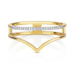 Diamond Ring In 9ct Gold 