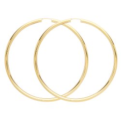 9ct Gold Tube Sleepers 