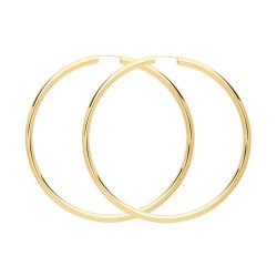 9ct Gold Tube Sleepers 