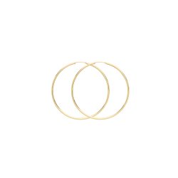 9ct Gold Tube Sleepers 