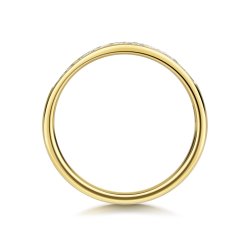 Diamond Channel Set Eternity Ring In 18ct Gold 