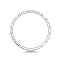 Diamond Channel Set Princess Cut Eternity Ring In Platinum 