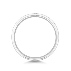 Diamond Channel Set Eternity Ring In Platinum 