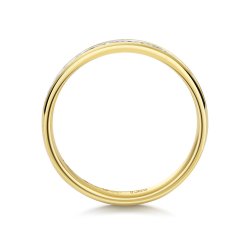 Diamond Channel Set Eternity Ring In 18ct Gold 