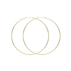 9ct Gold Tube Sleepers 