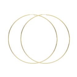 9ct Gold Tube Sleepers 