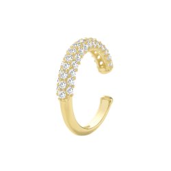 9ct Gold Cz Cartilage Cuff 