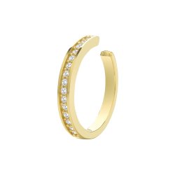 9ct Gold Cz Cartilage Cuff 