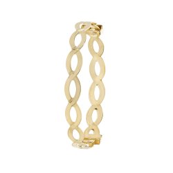 9ct Gold Babies' Entwined Expandable Bangle 