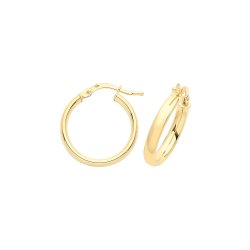 9ct Gold Hoops ER890-