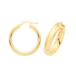 9ct Gold Hoops ER891-