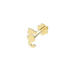 9ct Gold Seahorse Cartilage Labret 