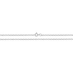Silver Faceted Belcher Chain 