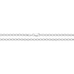 Silver Round Belcher Chain 