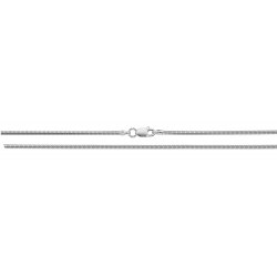 Silver Round Snake Chain 