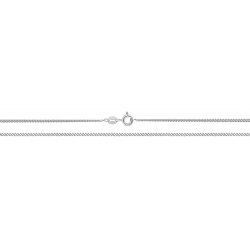 Silver Fine Curb Chain 