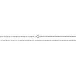 Silver Fine Curb Chain 