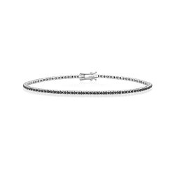 Diamond Bracelet In 18ct White Gold 