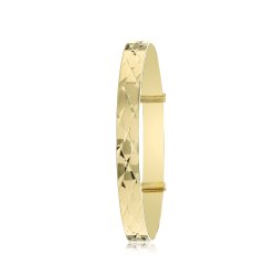 9ct Yel Gold Baby Bangle 