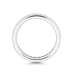 Diamond Channel Set Princess Cut Full Eternity Ring In 18ct Gold 