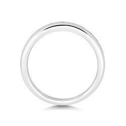 Diamond Channel Set Eternity Ring In Platinum 