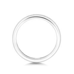 Diamond Channel Set Eternity Ring In 18ct White Gold 