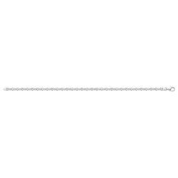 Silver Cz Tennis Bracelet 