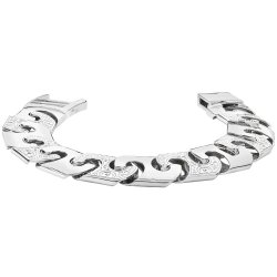 Silver Gents' Cast Bracelet 