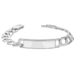 Silver Babies' Cast Id Bracelet 