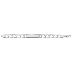 Silver Babies' Cast Id Bracelet 