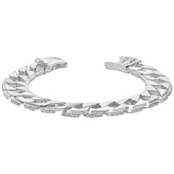 Silver Gents' Cast Bracelet 