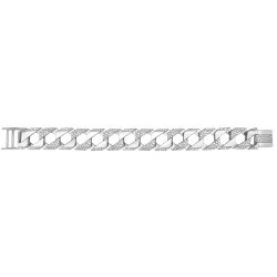 Silver Gents' Cast Bracelet 